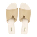 Pia - Women's Light Beige Slipper