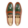 Atelier - Men's Orange Hand Painted Loafer
