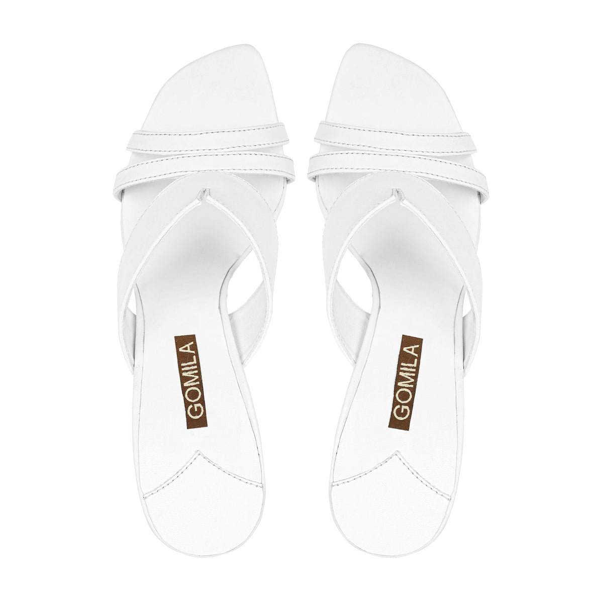 Noa - Women's White Heels