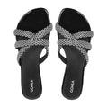 Veloura - Women's Black Slipper