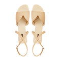 Cozy - Women's Light Beige Strapped Sandal