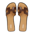 Stephanie - Women's Dark Brown Slipper