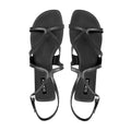 Aris - Women's Black Strapped Sandal