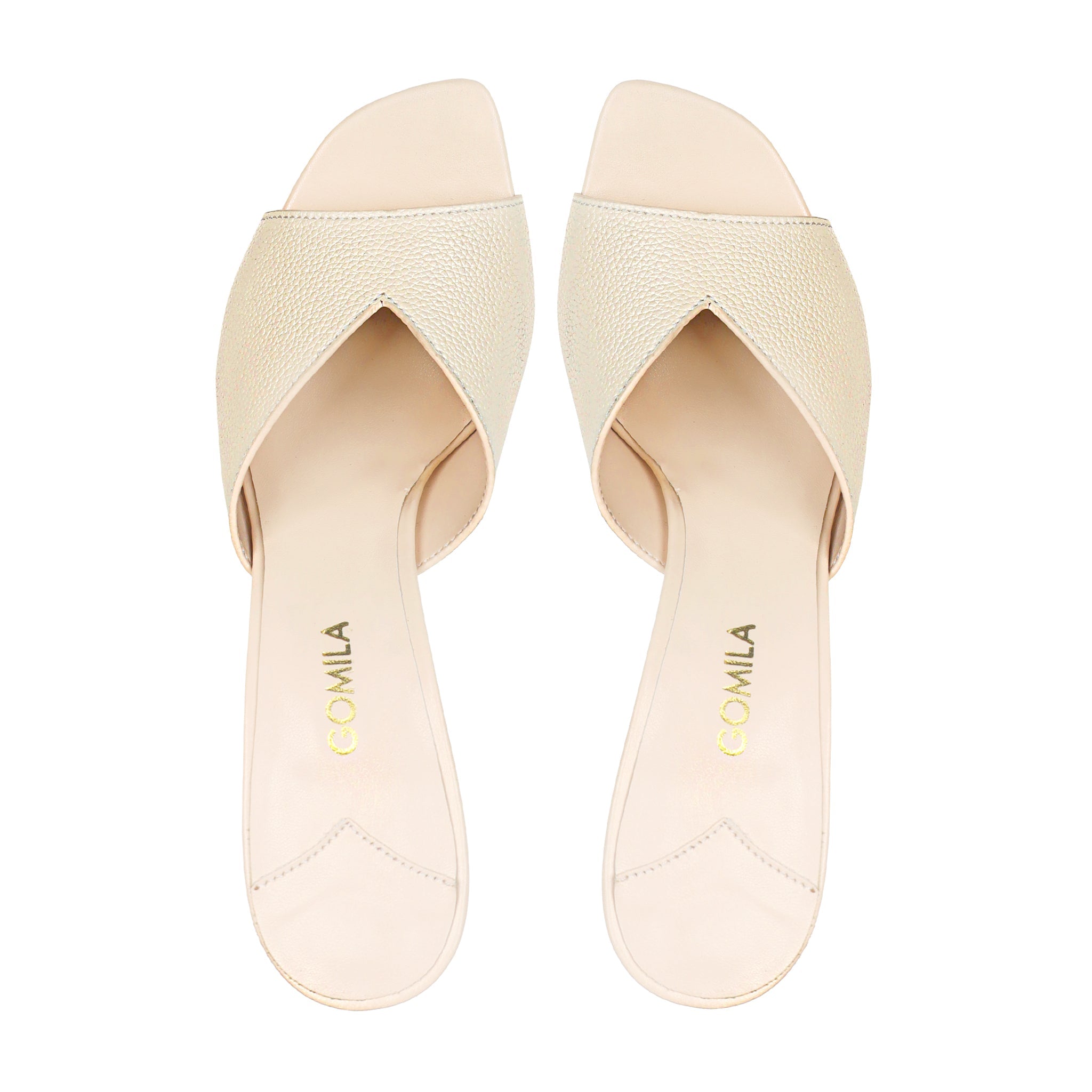 Vila - Women's Beige Heels