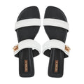 Luxe - Women's White Slipper