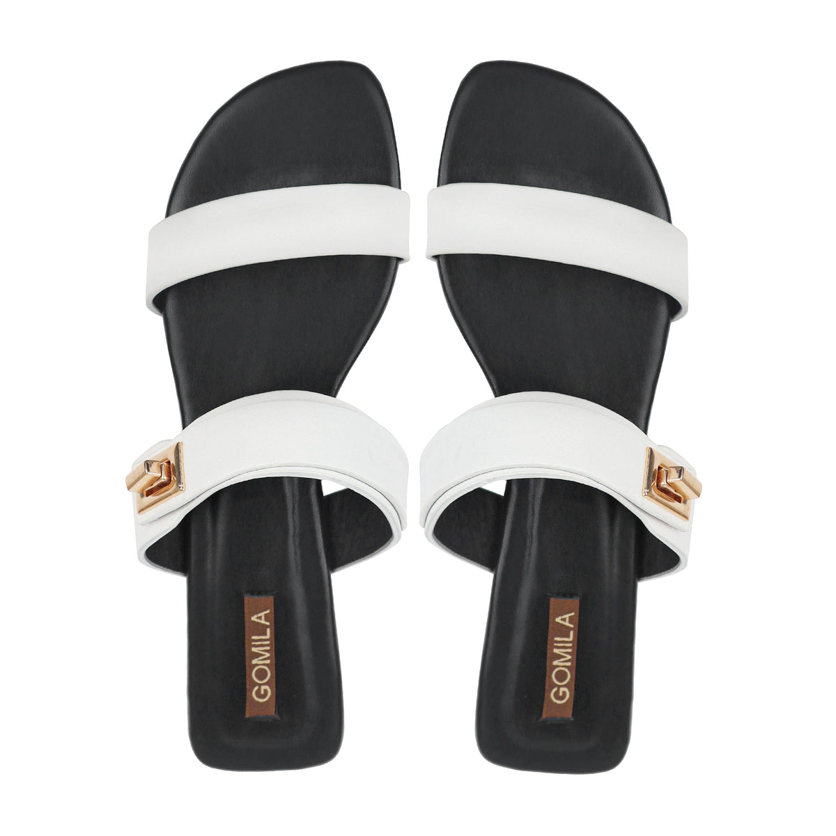Luxe - Women's White Slipper