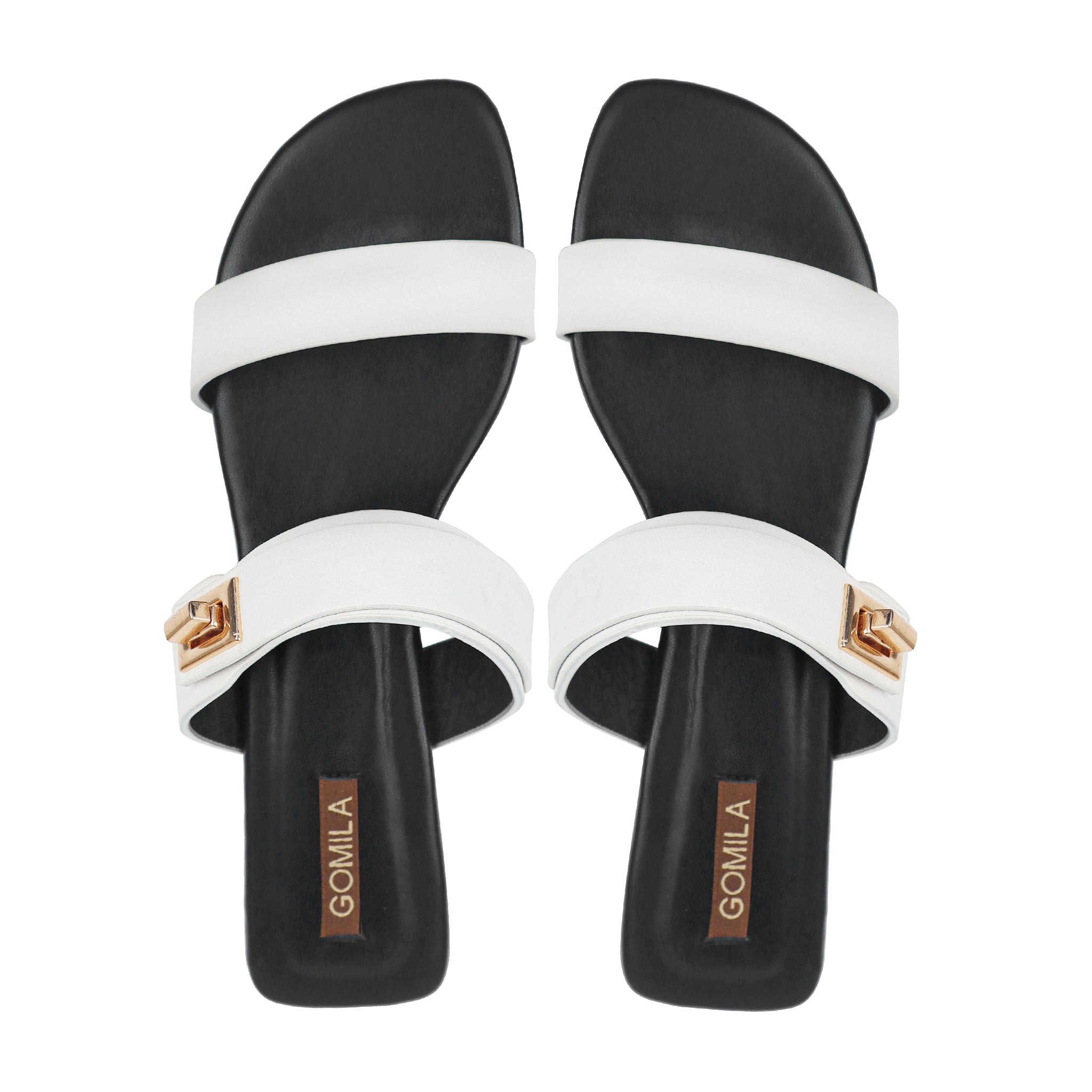 Luxe - Women's White Slipper