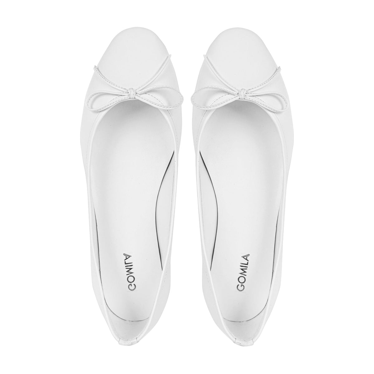Hanwell - Ladies White Loafer