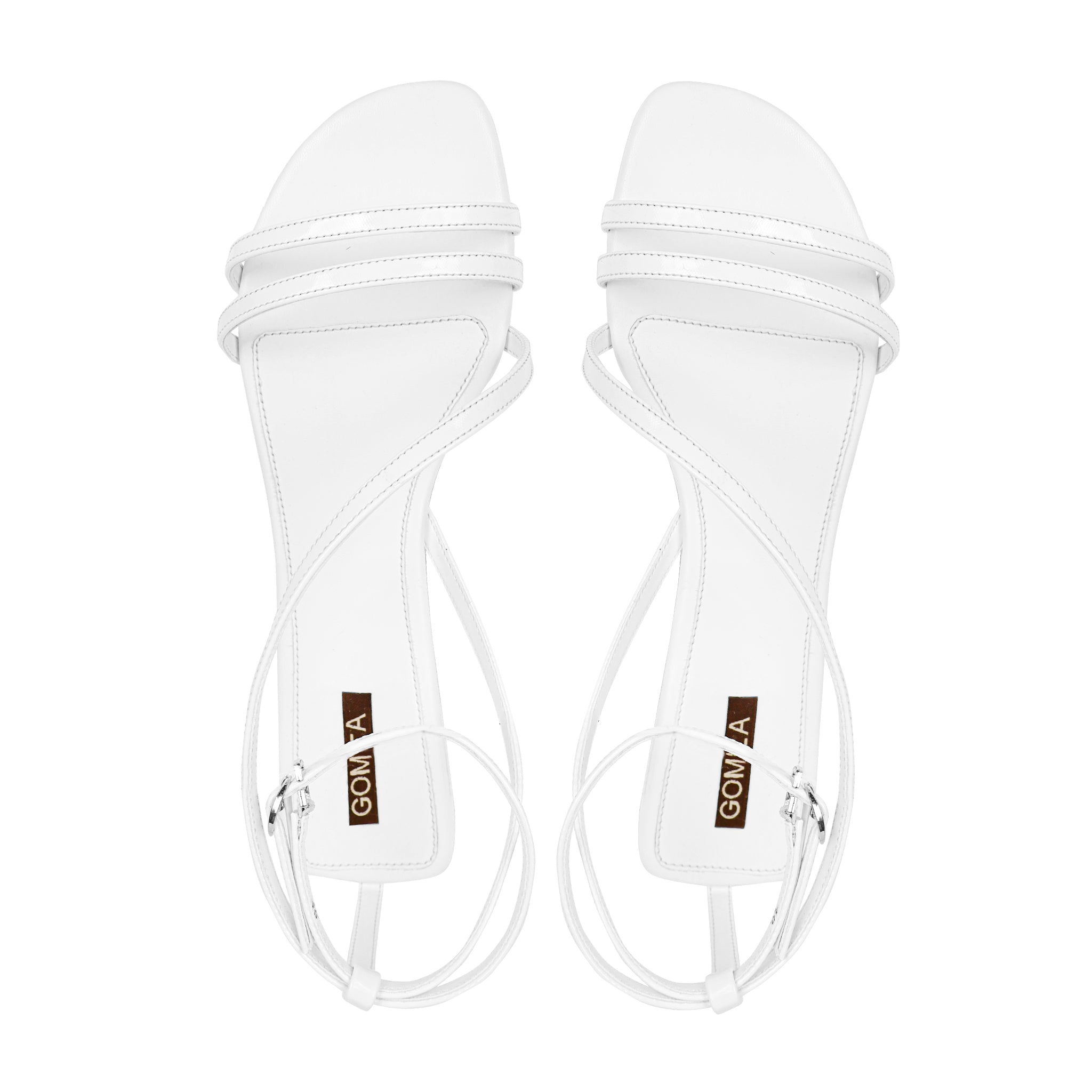 Indi - Women's White Strapped Sandal