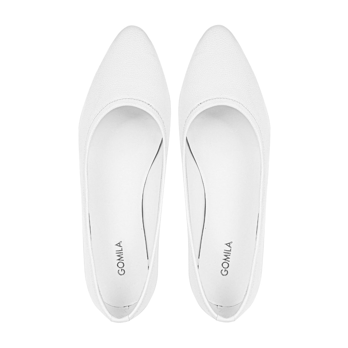 Merivella - Ladies White Loafer