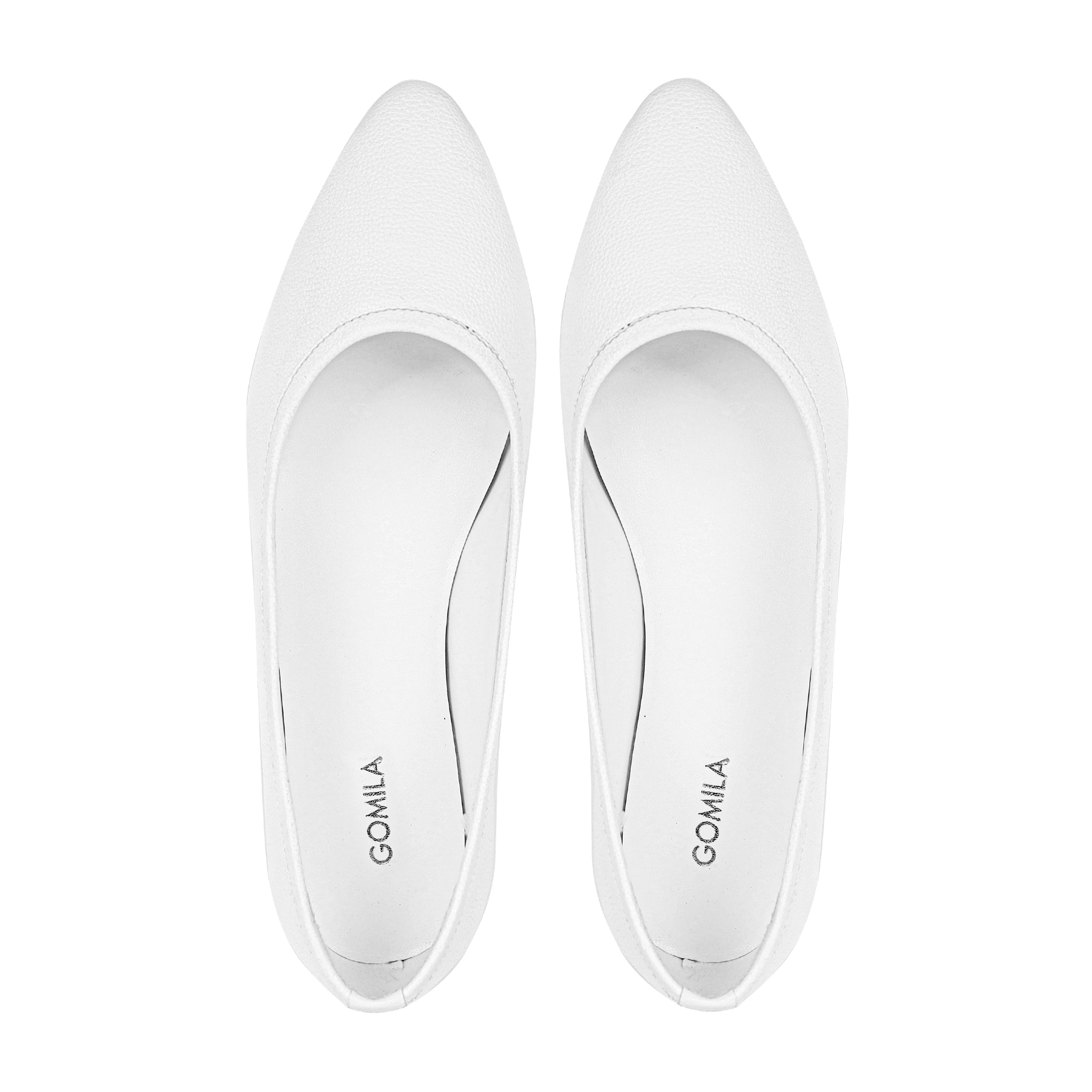 Merivella - Ladies White Loafer