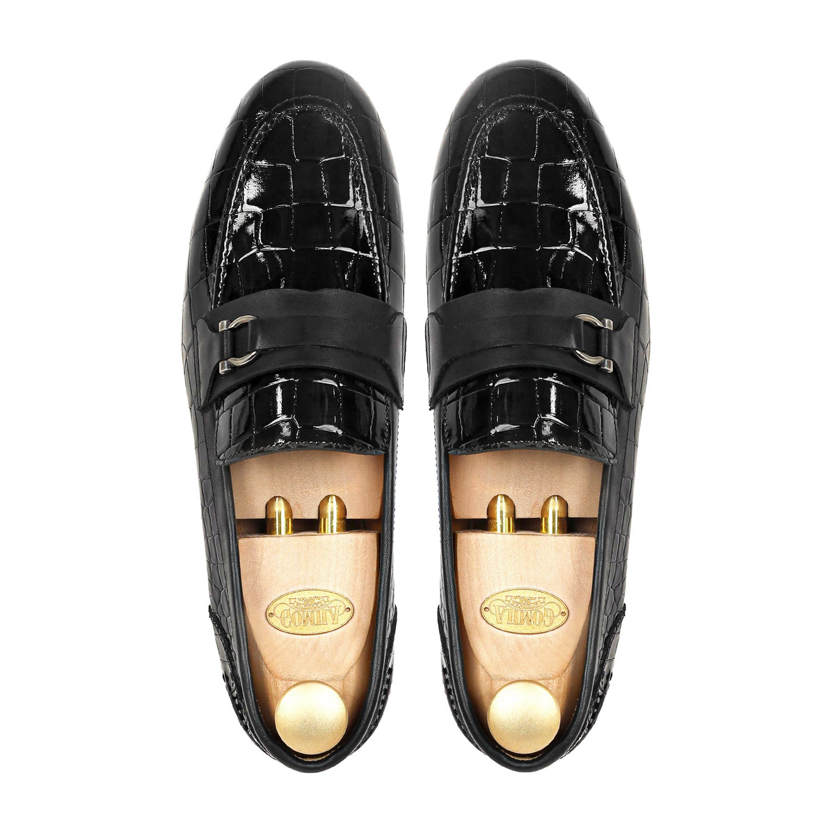 Odin - Men's Black Patent Leather Loafer