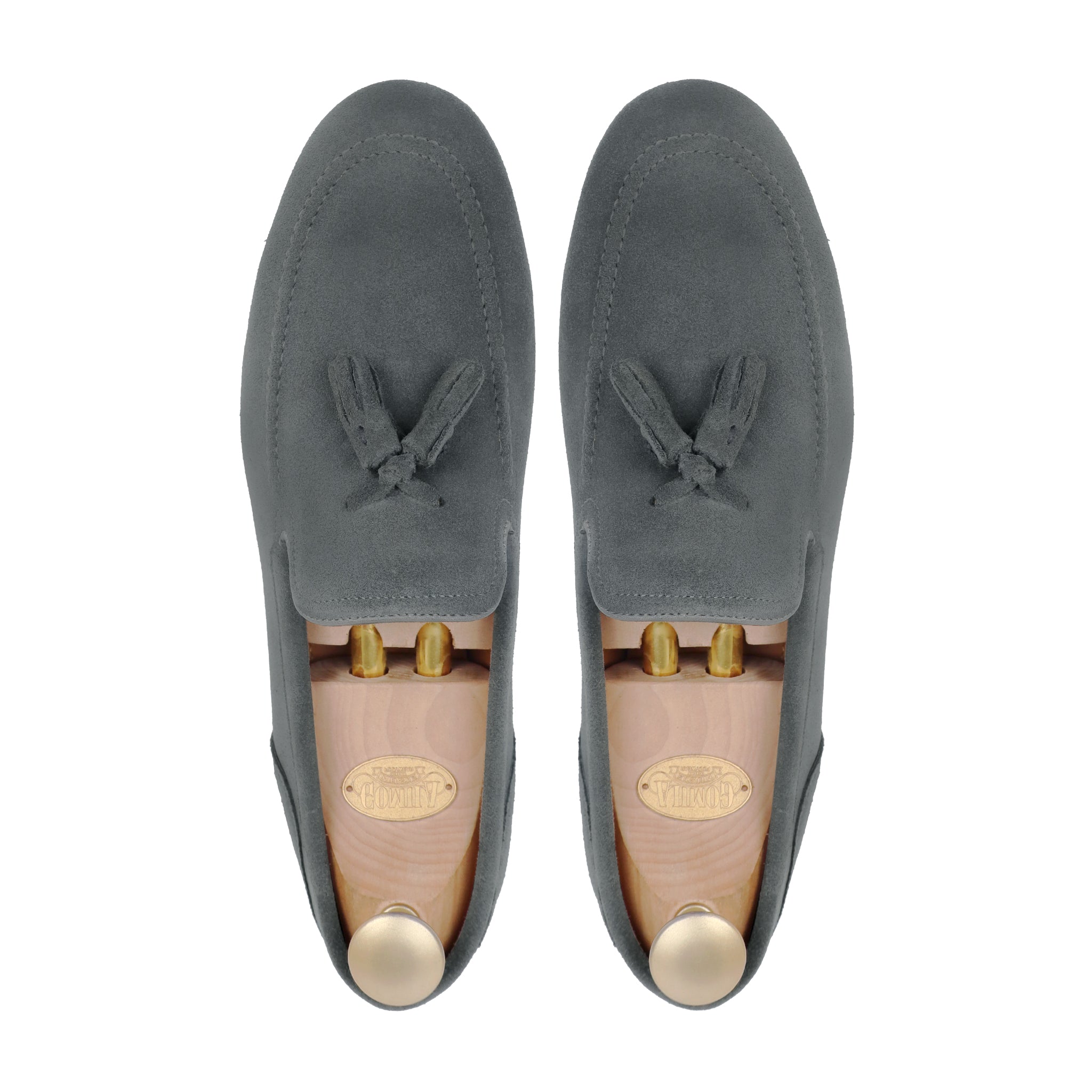 Walmer - Men's Dark Grey Suede Loafer
