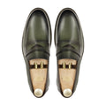 Bolt - Men's Burnished Olive Green Calf Leather Loafer - Goodyear Welted