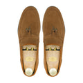 Aura - Men's Cognac Suede Loafer