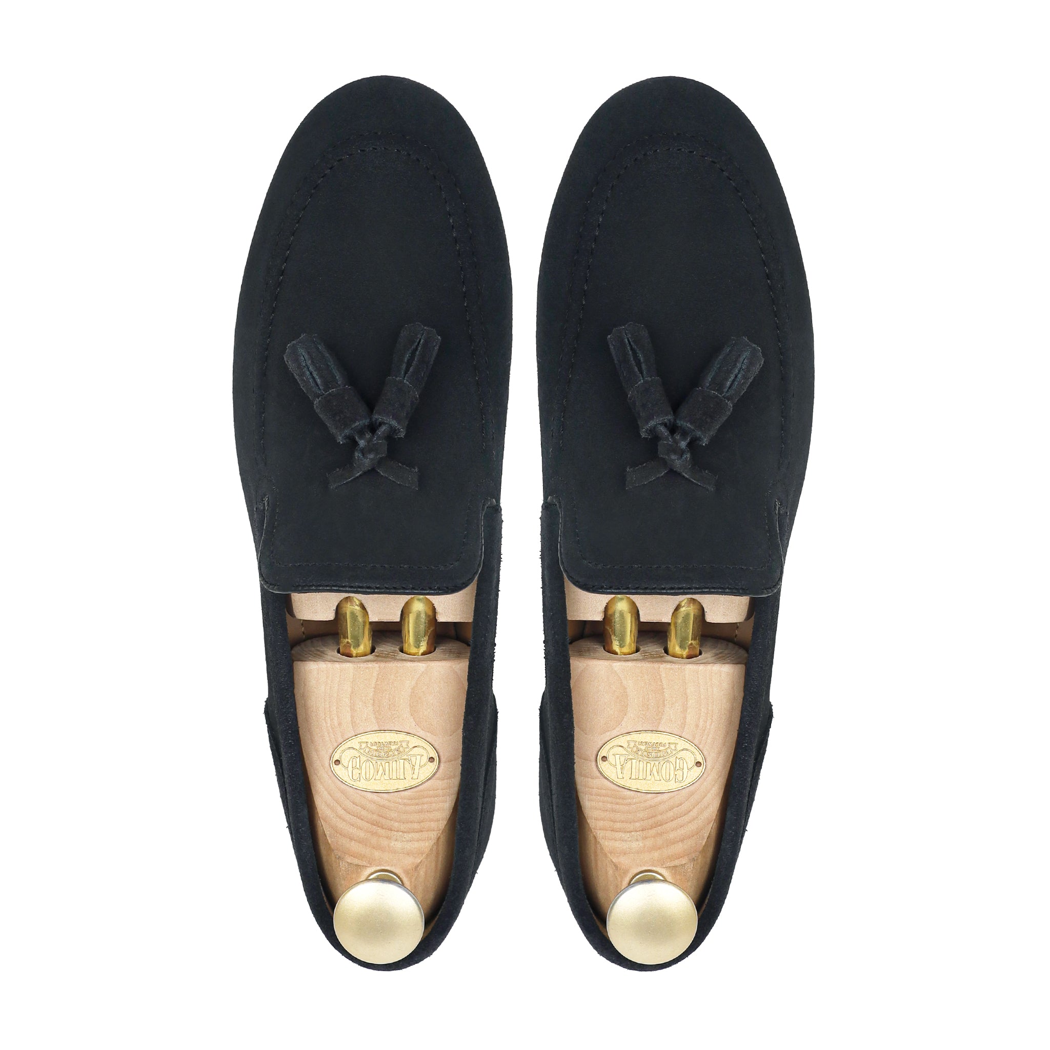 Walmer - Men's Dark Blue Suede Loafer