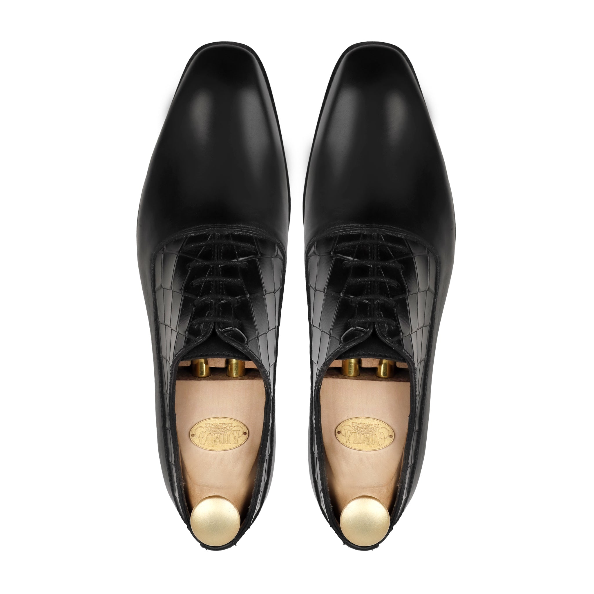 Nox - Men's Black Calf Leather Oxford Shoe