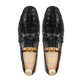 Eldon - Men's Black Calf Leather Driver Shoe