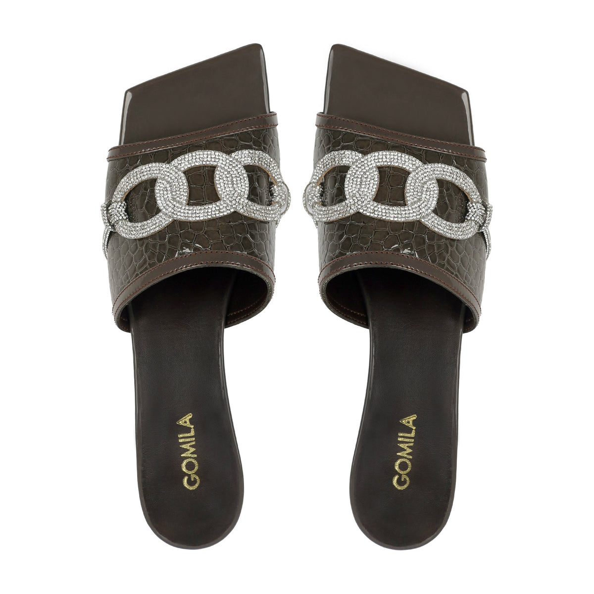 Zyora - Women's Dark Grey 50mm Heel