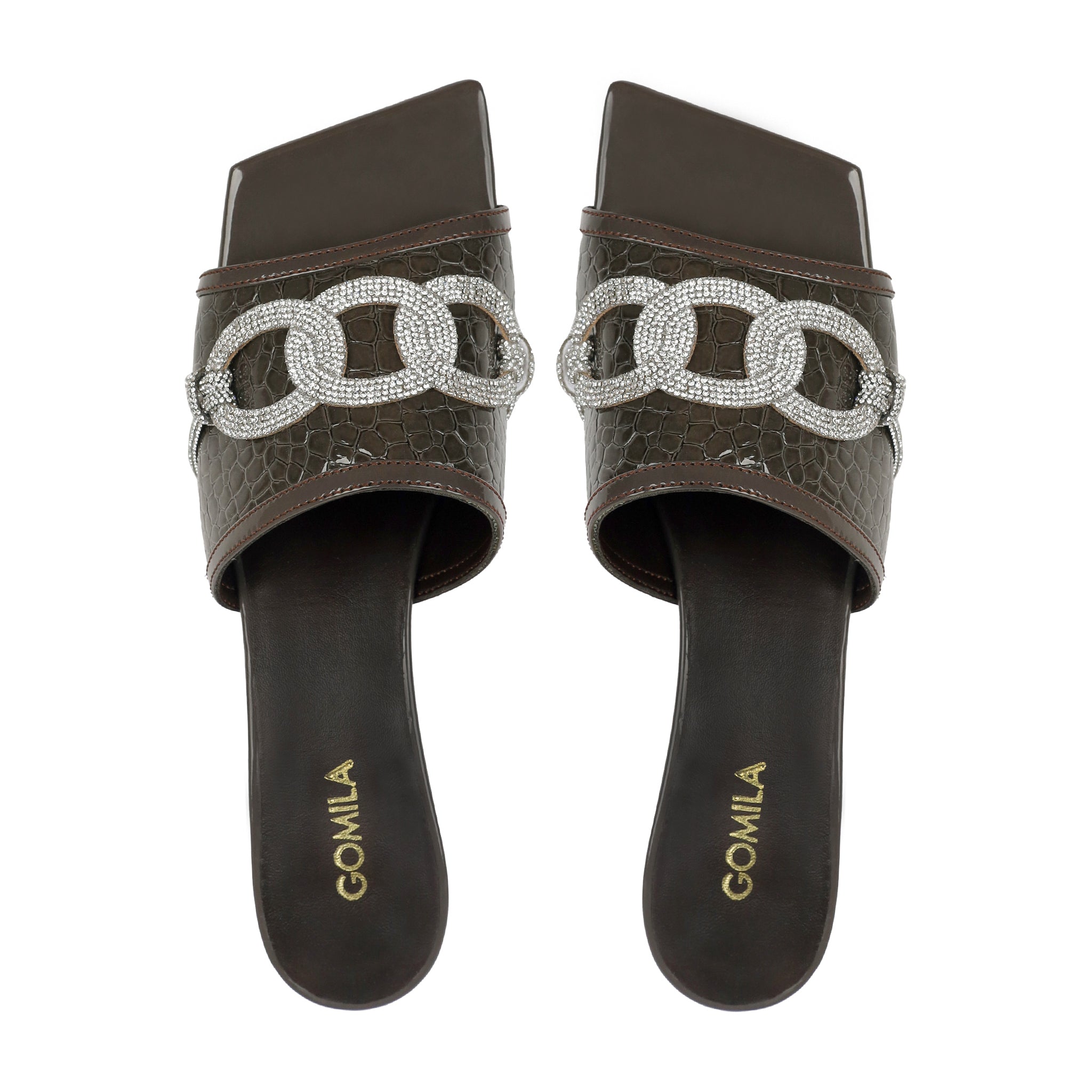 Zyora - Women's Dark Grey 50mm Heel
