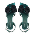 Elniva - Women's Teal Strapped 50mm Heel