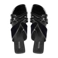 Velina - Women's Black Slipper
