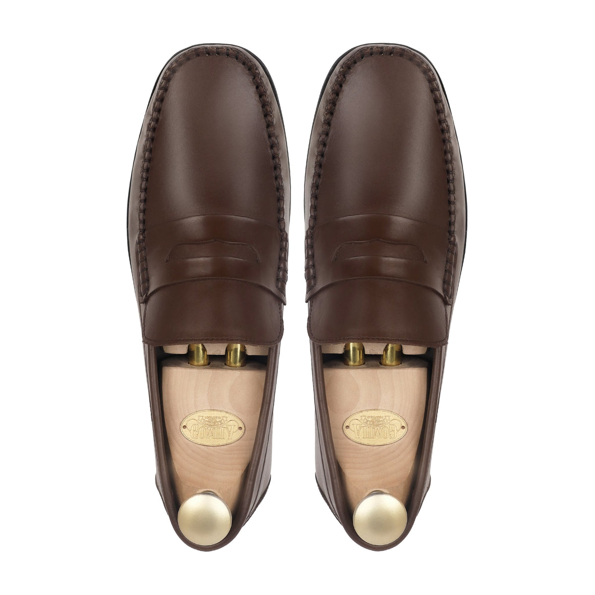 Ryzo - Men's Dark Brown Calf Leather Loafer