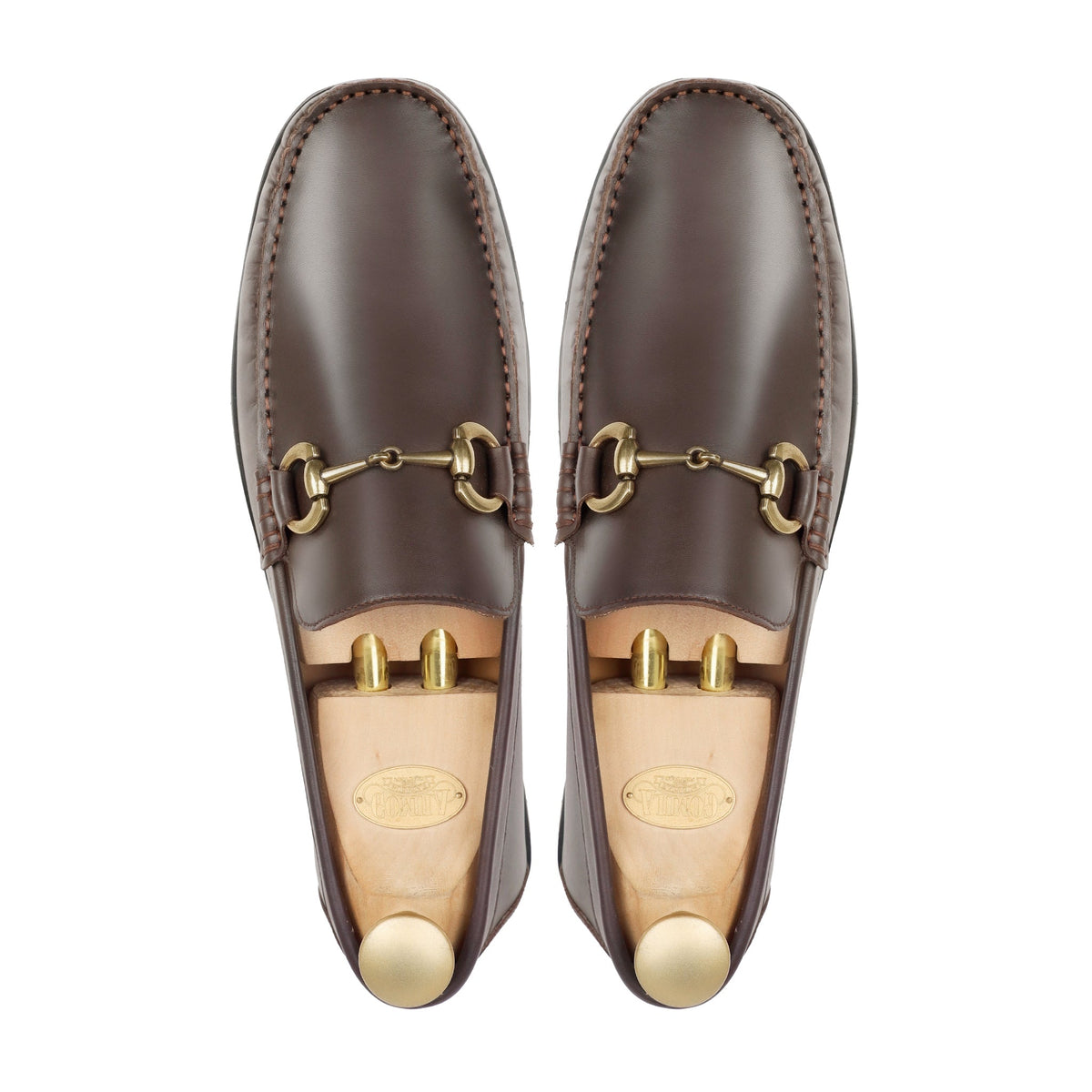 Broque - Men's Brown Calf Leather Loafer