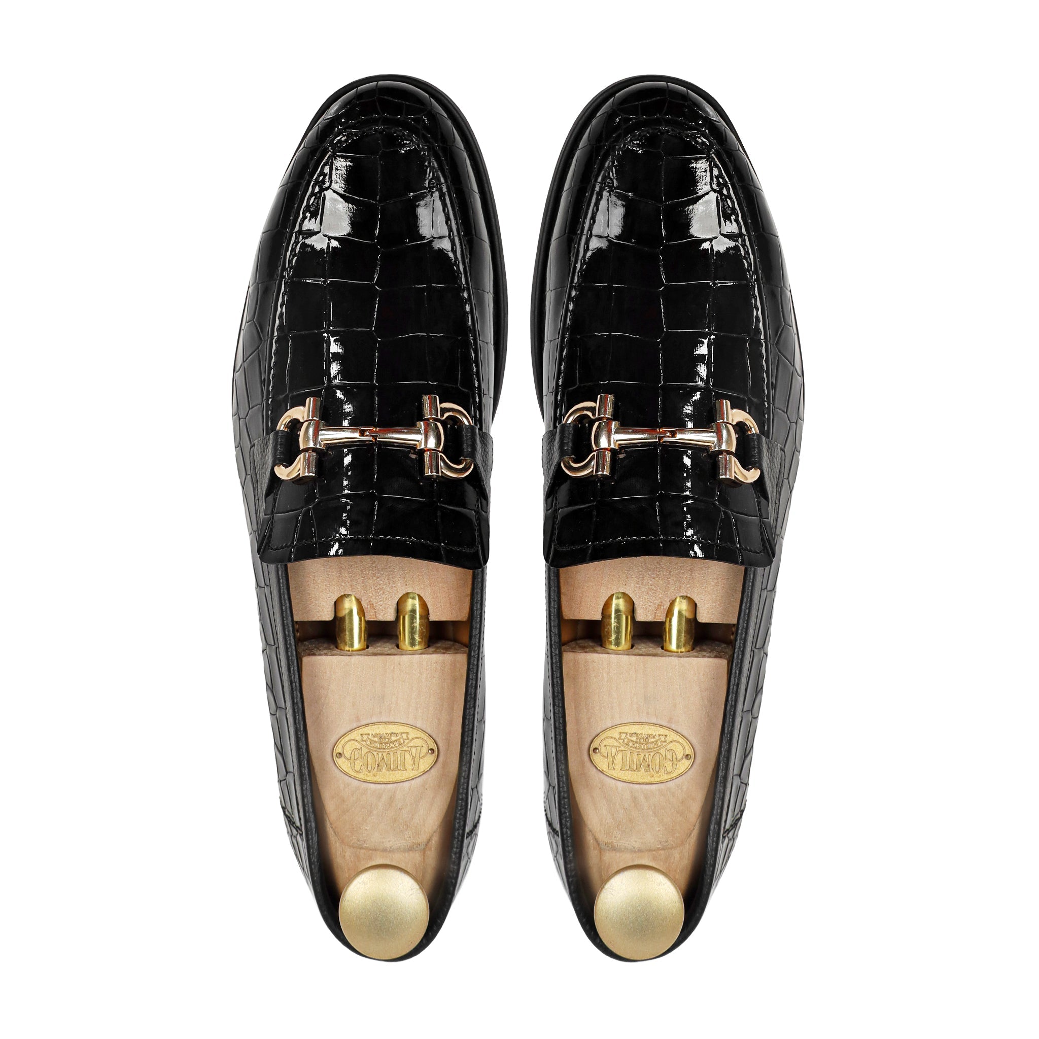 Alden - Men's Black Patent Leather Loafer