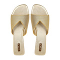 Cleo - Women's Golden Slipper