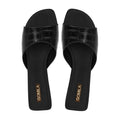 Tess - Women's Black Slipper