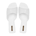 Tess - Women's White Slipper