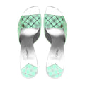 Novella - Women's Argyle Green Heel