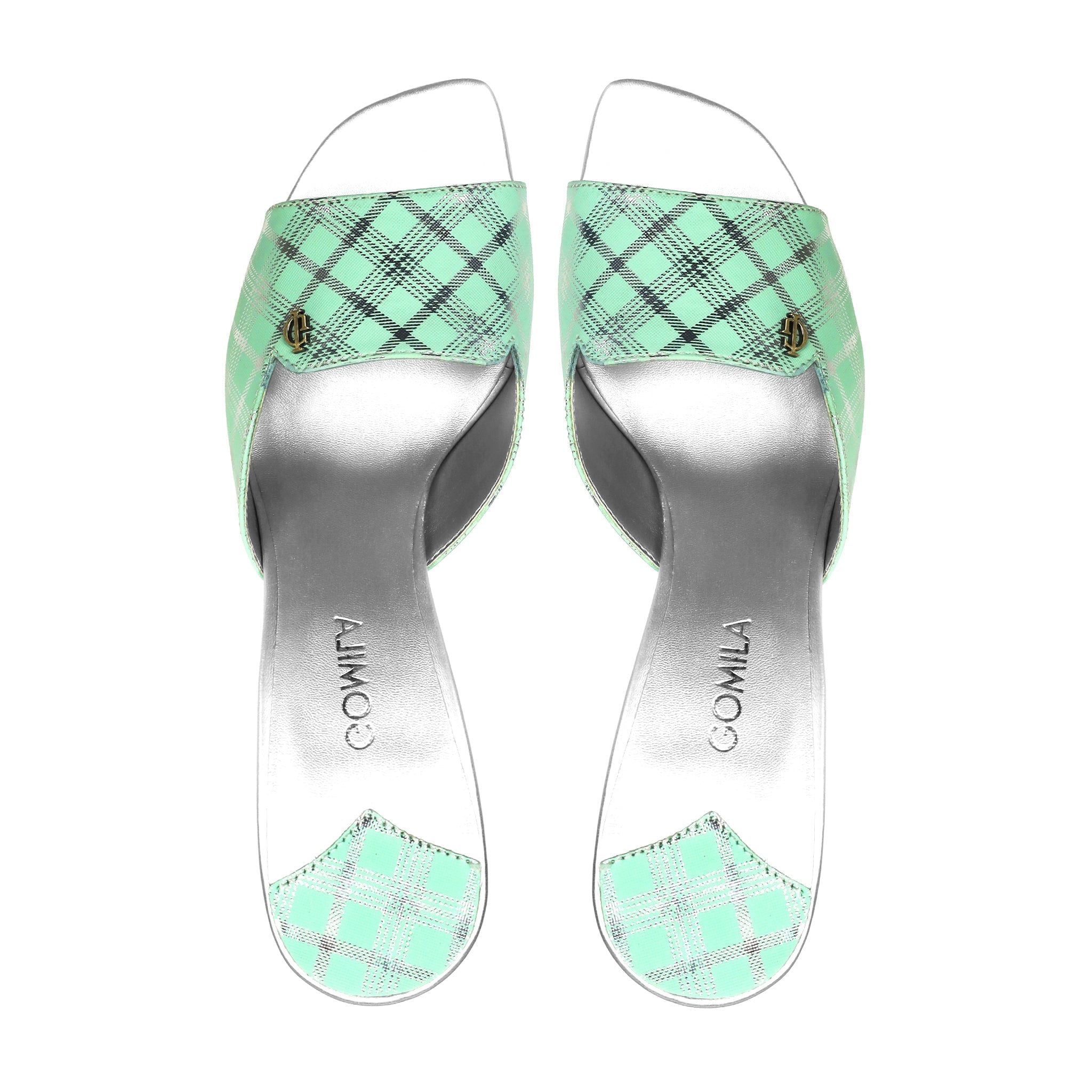 Novella - Women's Argyle Green Heel