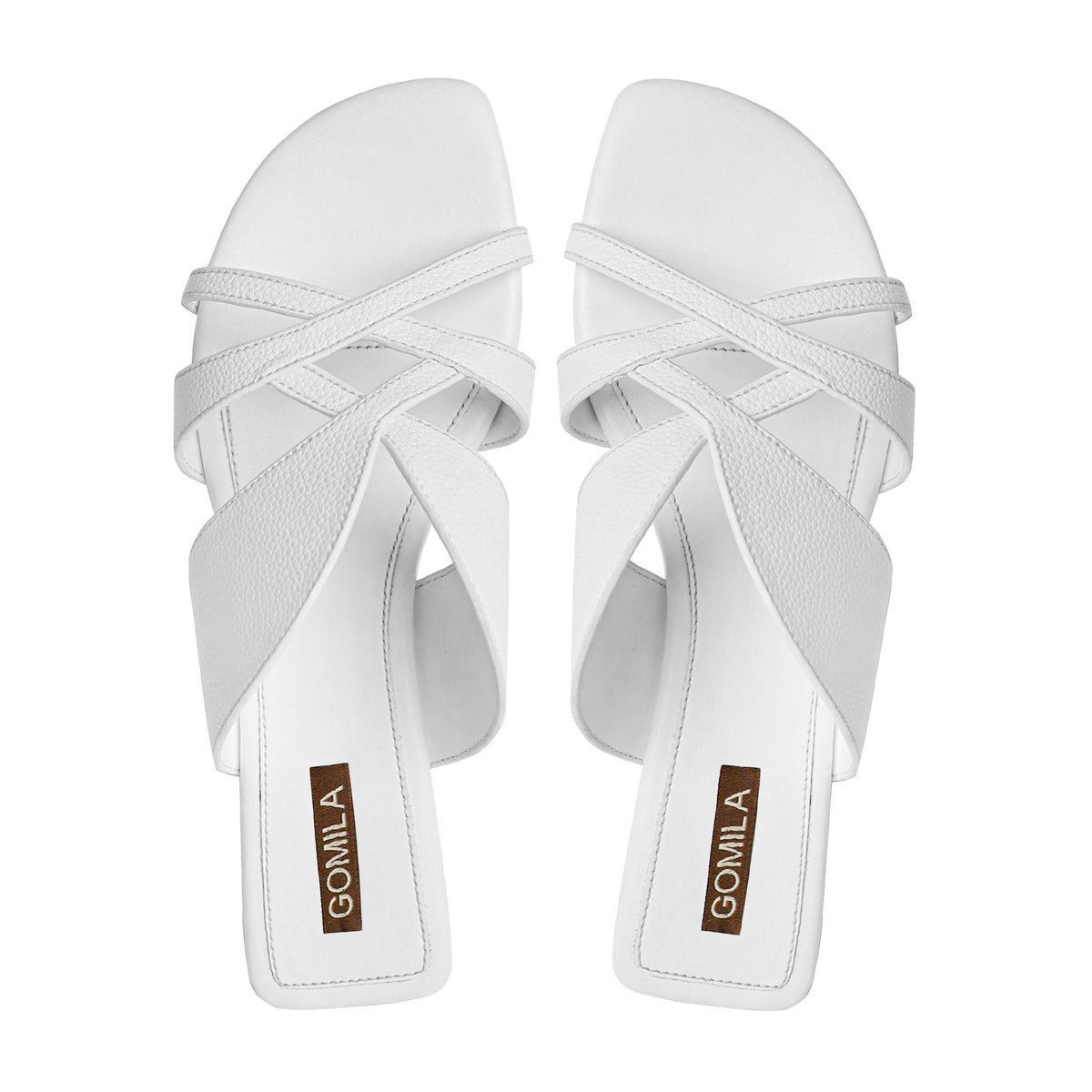 Brin - Women's White Slipper