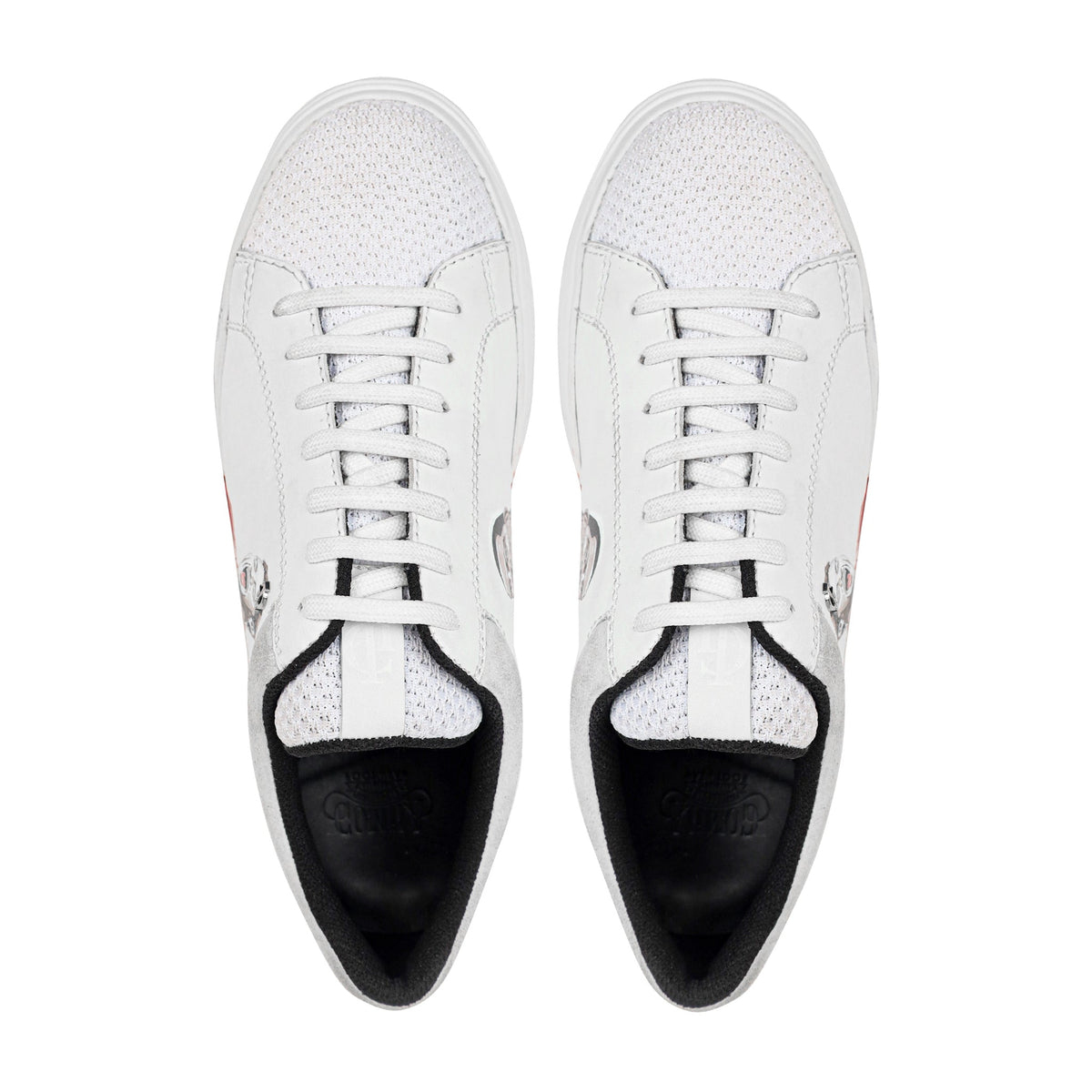 Elitekick - Men's White Hand Painted Sneaker