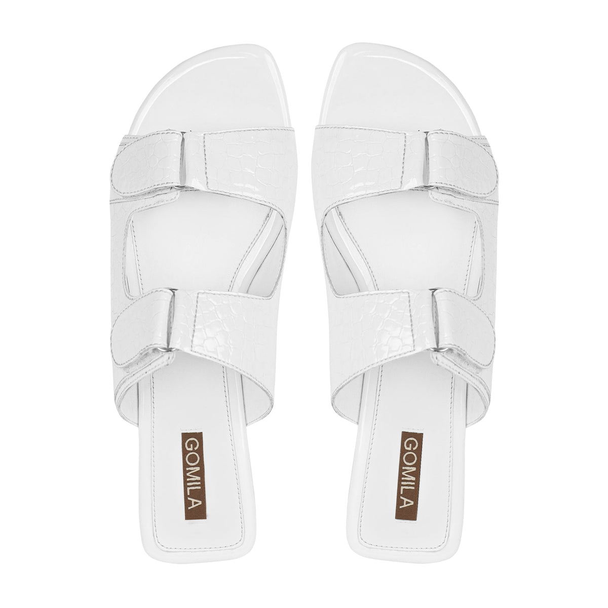 Melora - Women's White and Silver Slipper