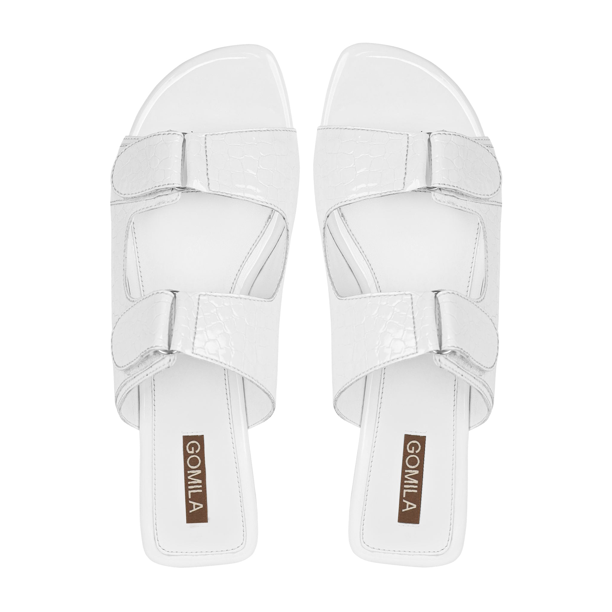 Melora - Women's White and Silver Slipper