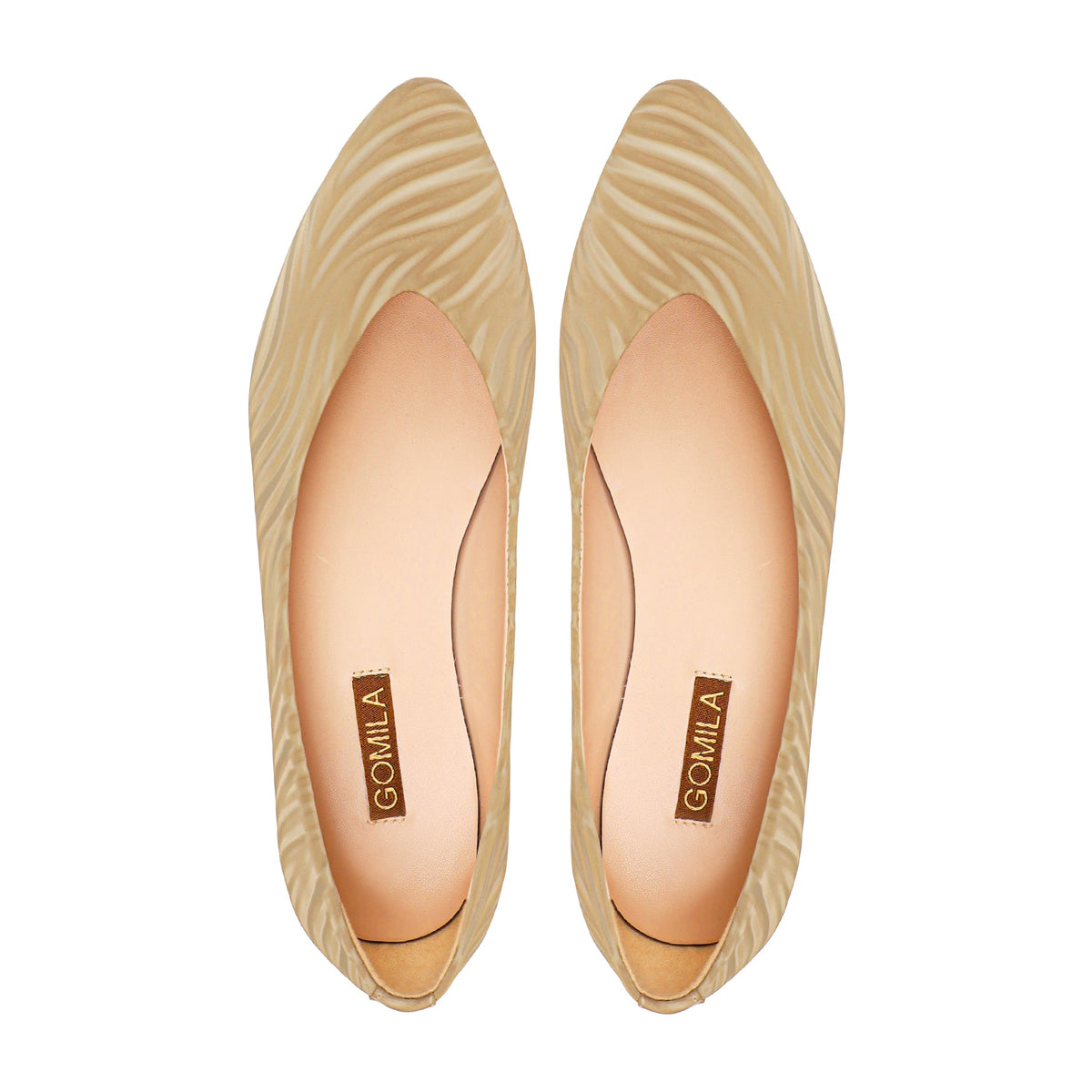 Sophie - Ladies Beige Loafer