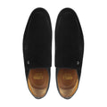 Neo - Men's Black Kid Suede Loafer
