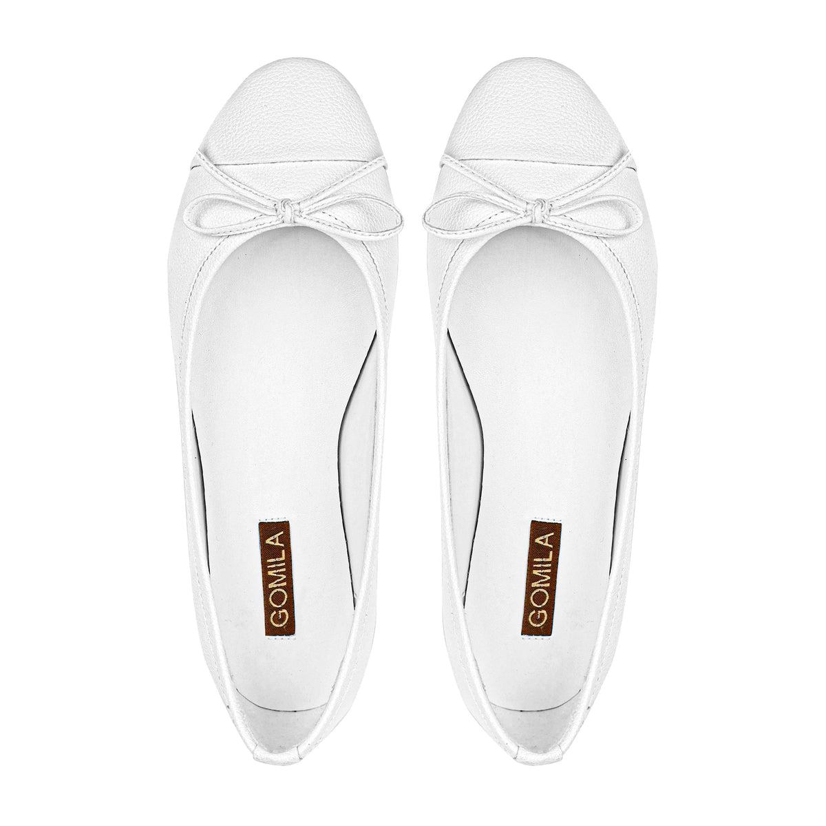 Serelina - Ladies White Loafer