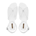 Voux - Women's White Strapped Sandal