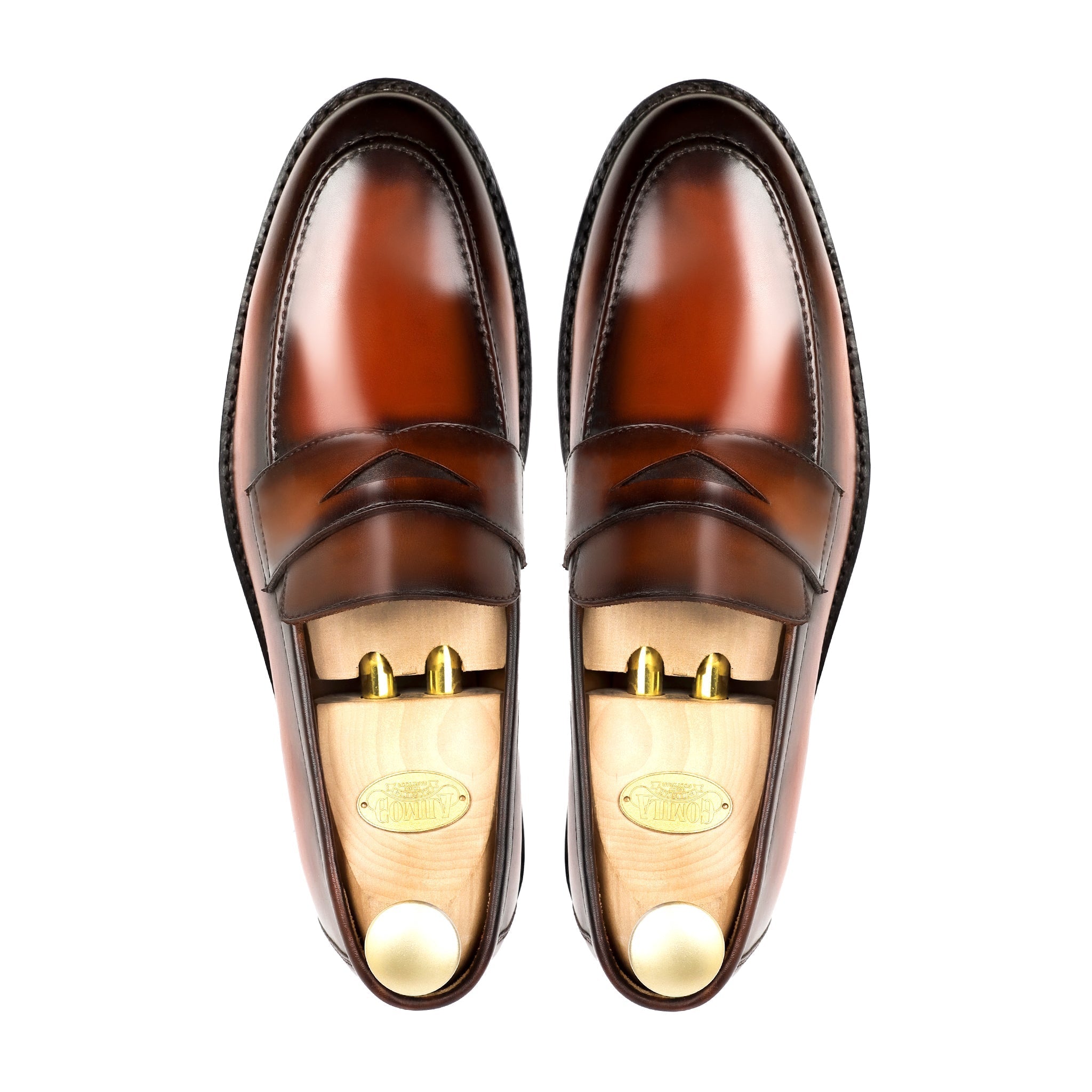 Bolt - Men's Burnished Tan Brown Calf Leather Loafer - Goodyear Welted