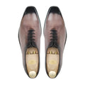 Enzo - Men's Burnished Light Purple Patina Calf Leather Wholecut Shoe - Goodyear Welted