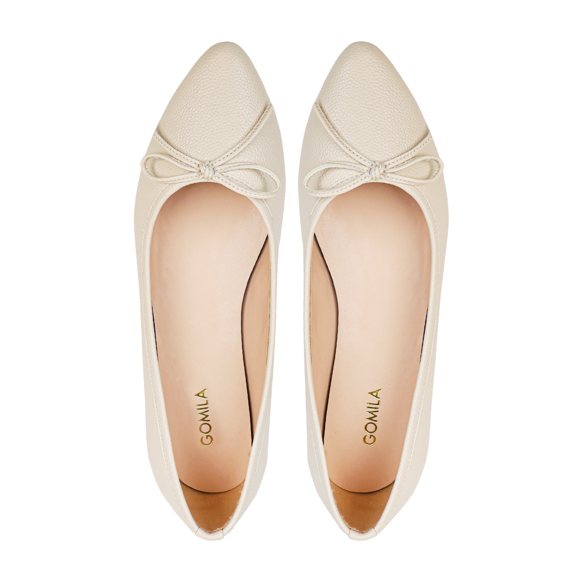 Ziva - Ladies Light Beige Loafer
