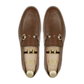 Bennett - Men's Brown Pebble Grain Leather Loafer