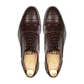 Diesty - Men's Dark Brown Calf Leather Oxford Shoe