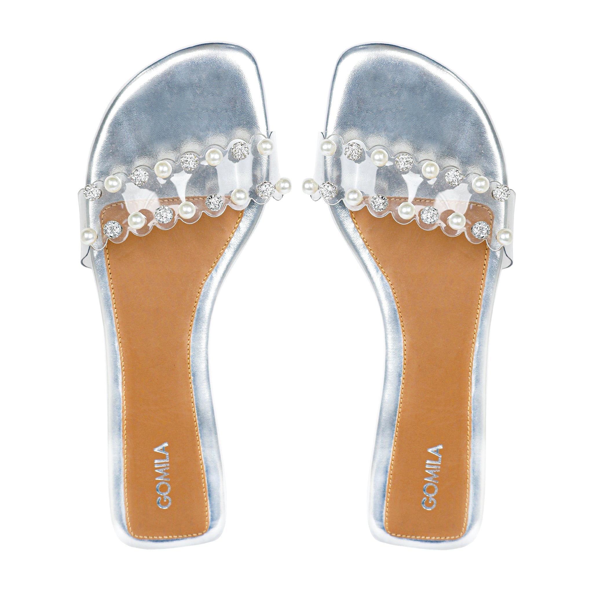 Aurelia - Women's Silver Slipper