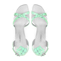 Ciel - Women's Argyle Green Heels