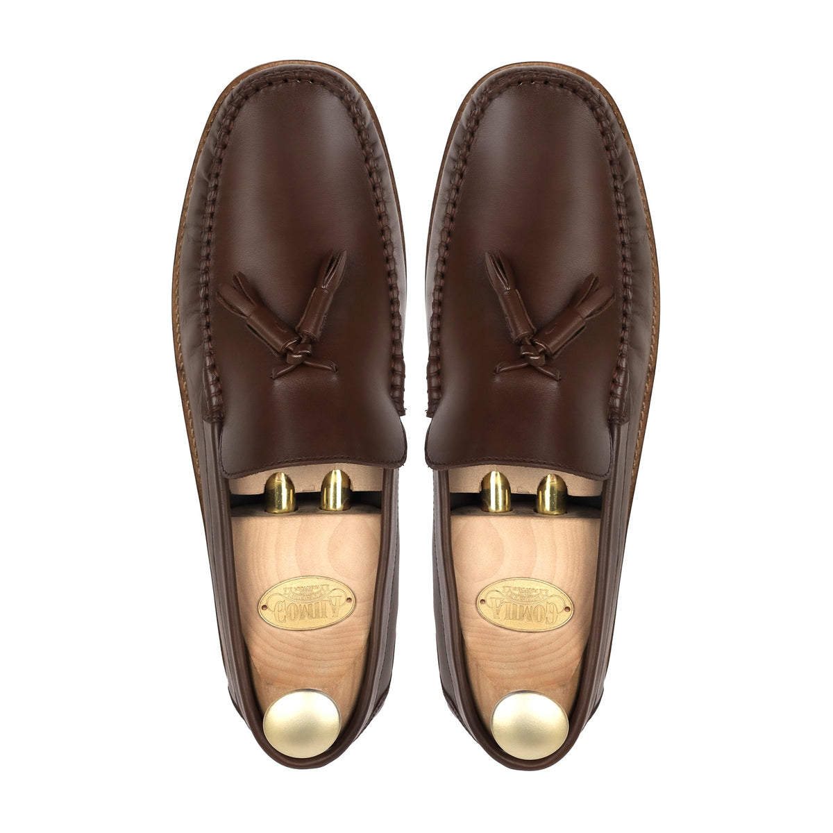 Alvero - Men's Brown Calf Leather Loafer